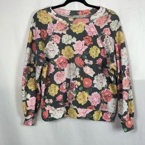 Wild Fox | Faded Flower pullover sweatshirt
